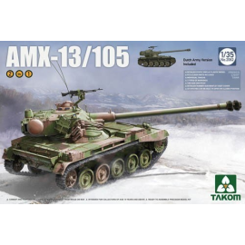 Maquette AMX-13/105 Light Tank armée néerlandaise 2 versions dans 1 boîte