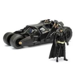 Batman The Dark Knight 1/24 2008 Batmobile métal avec figurine