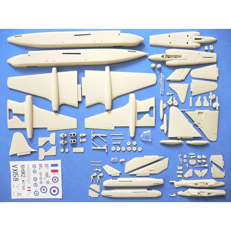 Short SA.4 Sperrin. Inclut maquettes en prime de Gloster Javelin Hawker P.1127 & Short SB.5. Depuis la fin de la deuxième Guerre