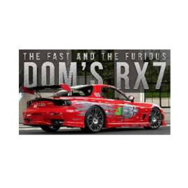  Fast Furious 1/24 Dom's 1995 Mazda RX-7 métal