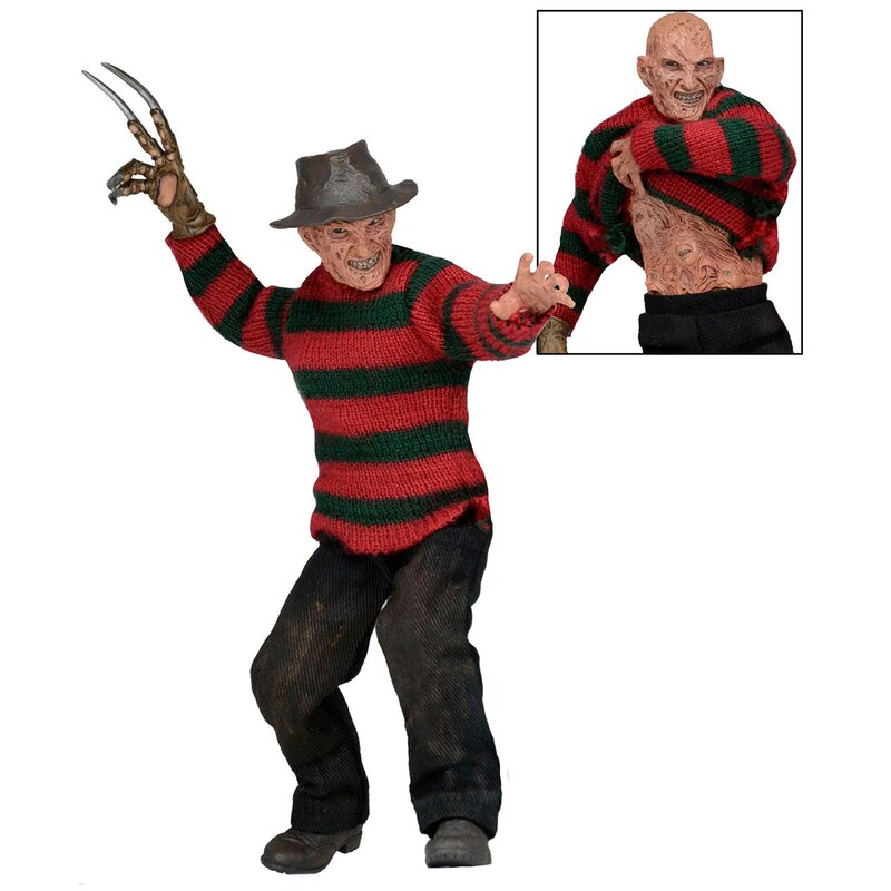 Nightmare On Elm Street 3 figurine Retro Freddy Krueger 20 cm