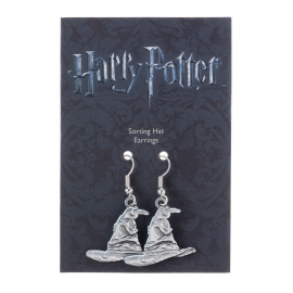  Harry Potter boucles d´oreille plaqué argent Sorting Hat