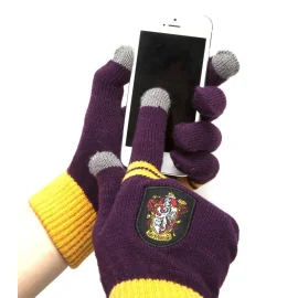 Harry Potter gants E-Touch Gryffindor Purple