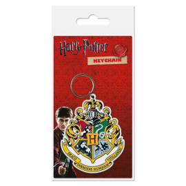  Harry Potter porte-clés caoutchouc Hogwart's Crest 6 cm
