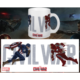  Captain America Civil War mug Running To Battle