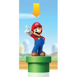 Super Mario veilleuse sonore Mario 20 cm