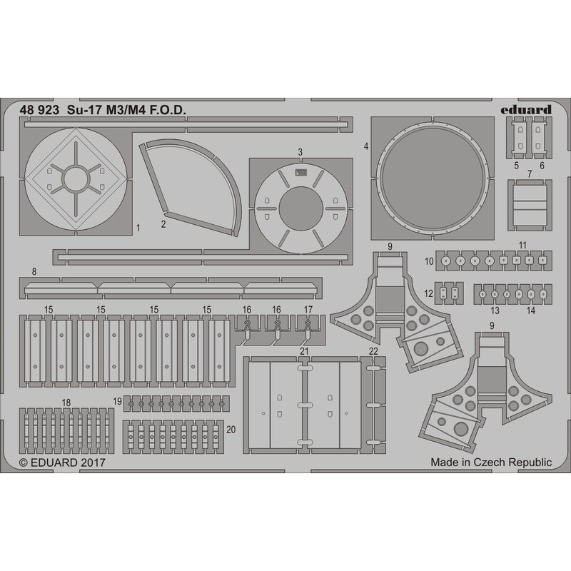 Sukhoi Su-17M3 / M4 FOD (conçu pour être utilisé avec kit Kitty Hawk)