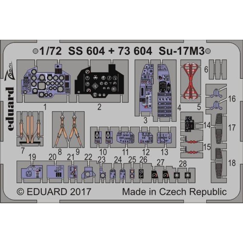 Sukhoi Su-17M3 (conçu pour être utilisé avec les kits Modelsvit)