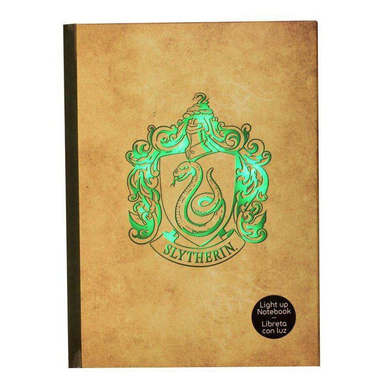 Harry Potter cahier lumineux Slytherin