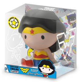  Justice League tirelire Chibi PVC Wonder Woman 17 cm