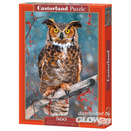 Great Horned Owl, puzzle 500 pièces