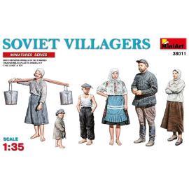 Figurine Les villageois soviétiques