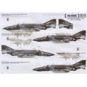 Décal McDonnell RF-4E Phantoms Luftwaffe Partie 2 Norm 72 Camouflage