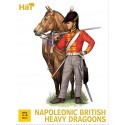 Figurine Napoleonic British Heavy Dragons 1/72 (plastique dur)