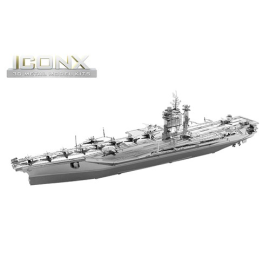Maquette bateau ICONX - USS ROOSEVELT AIRCRAFT CARRIER