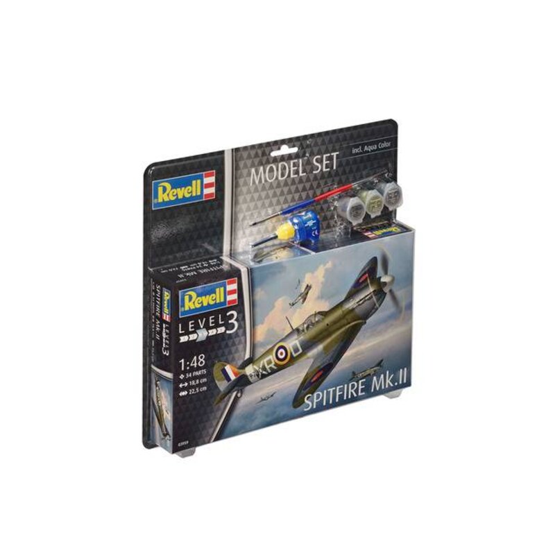 Maquette Revell Model Set Spitfire MK.IIA - Maquette - Achat & prix