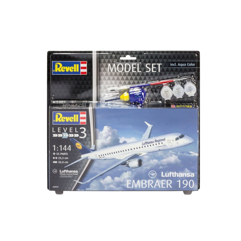 Model Set Embraer 190 Lufthansa