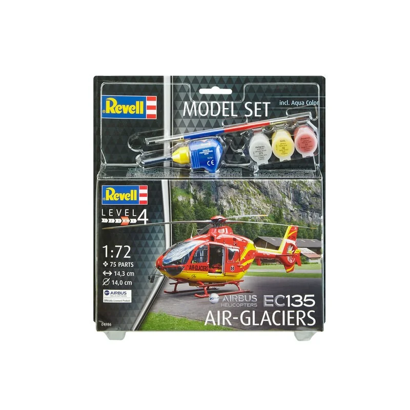 Model Set EC135 AIR-GLACIERS