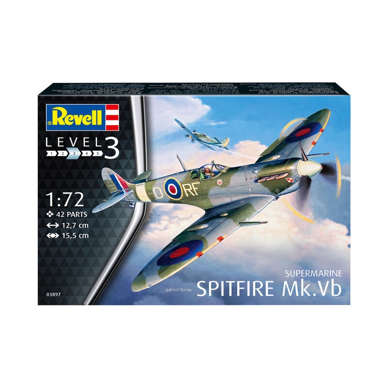 Supermarine Spitfire Mk.Vb. Le Supermarine Spitfire a subi de nombreux changements au cours de la Seconde Guerre mondiale, avec 