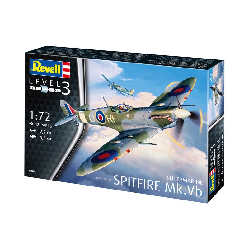 Supermarine Spitfire Mk.Vb. Le Supermarine Spitfire a subi de nombreux changements au cours de la Seconde Guerre mondiale, avec 