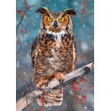 Puzzle Great Horned Owl, puzzle 500 pièces
