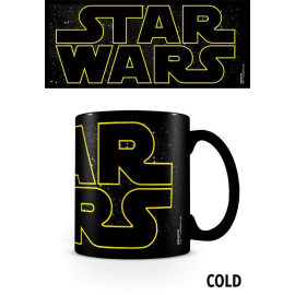 Star Wars mug effet thermique Logo Characters