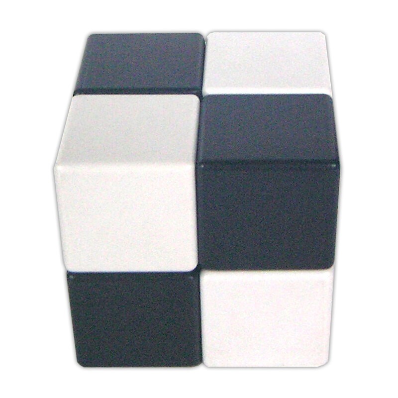 Riviera games Grand cube simple noir et blanc