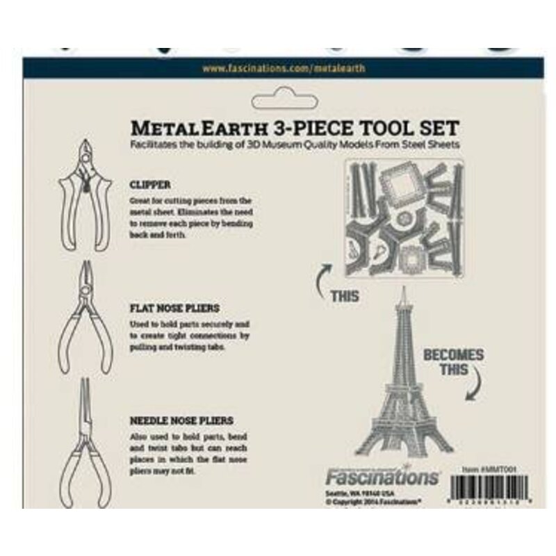 Outils pour maquette MetalEarth - 3 pcs Metal Earth chez Rougier & Plé
