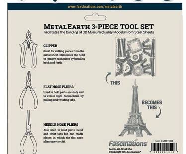 Outils pour maquette MetalEarth - 3 pcs