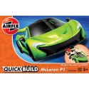 McLaren P1 nouvelle couleur BUILD rapide (pas de colle ou de peinture nécessaire) Airfix BUILD QUICK est une gamme passionnante 