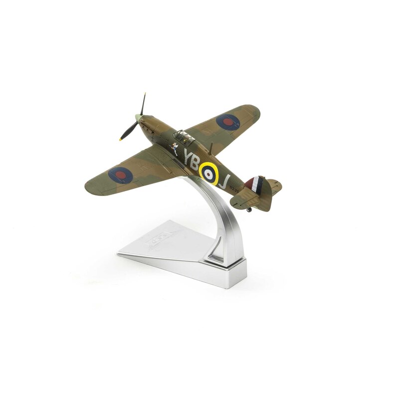 Hawker Hurricane MkI YB-J, Ailé ​​Popeye PO Leonard Walter Stevens No 17 Esc., Debden, 1940 1:72