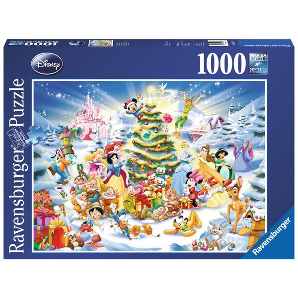 Puzzle 1000 pièces : Le marché de Noël - Ravensburger - Rue des Puzzles