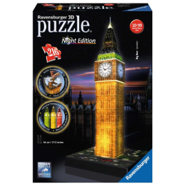 Puzzle 3d Big Ben - Night Edition