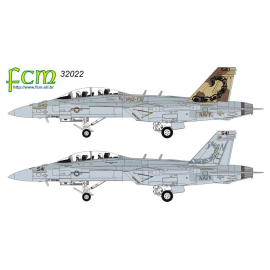  Décal Grumman EA-18G Growler - VAQ 132 Scorpions