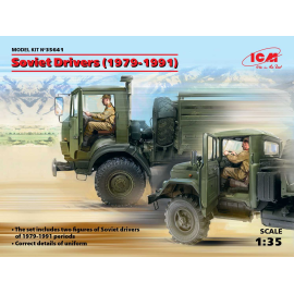 Figurine Soviet Drivers (1979-1991) (2 figures) (100% new molds)
