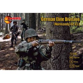 Division d'élite allemande (Normandie 44-45) (Seconde Guerre mondiale) 40 figurines / 8 poses