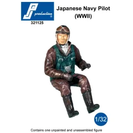 Pilote impérial de marine japonais (WWII) approprié à Mitsubishi Zero et à d'autres avions de marine japonais