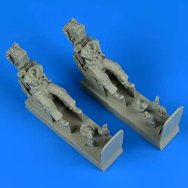 US Navy Pilot & Operator avec sièges éjectables pour Tomcat Grumman F-14A / F-14B (conçu pour être utilisé avec les kits Tamiya 