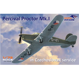 Maquette avion Percival Proctor Mk.I Marquage de la Tchécoslovaquie