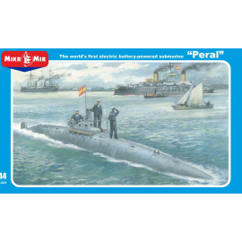 'Peral' Le premier sous-marin électrique au monde.Construit par l'ingénieur et navigateur espagnol Isaac Peral pour la marine es