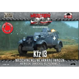 Maquette Kfz.13 Maschinengewehrkraftwagen (kit simplifié)