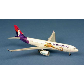 Miniature Hawaiian Airlines Airbus A330-200 N390HA "Moana Disney"