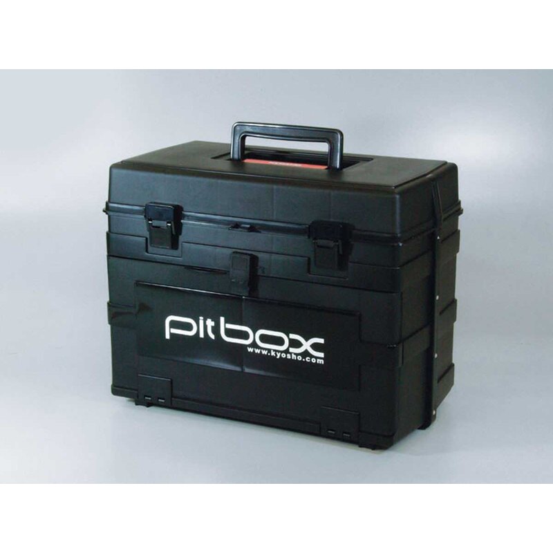 Pitbox kyosho (boite de terrain - noire) 420x240x330mm