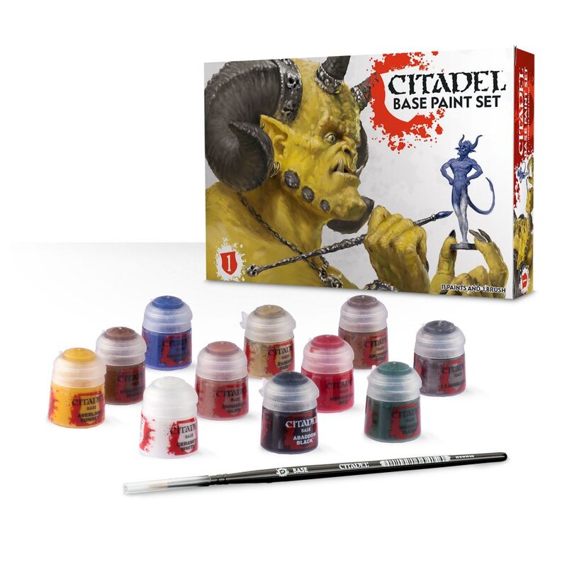 Peinture à maquette Citadel CITADEL DRY PAINT SET chez 1001hobbies (Réf.002  02)