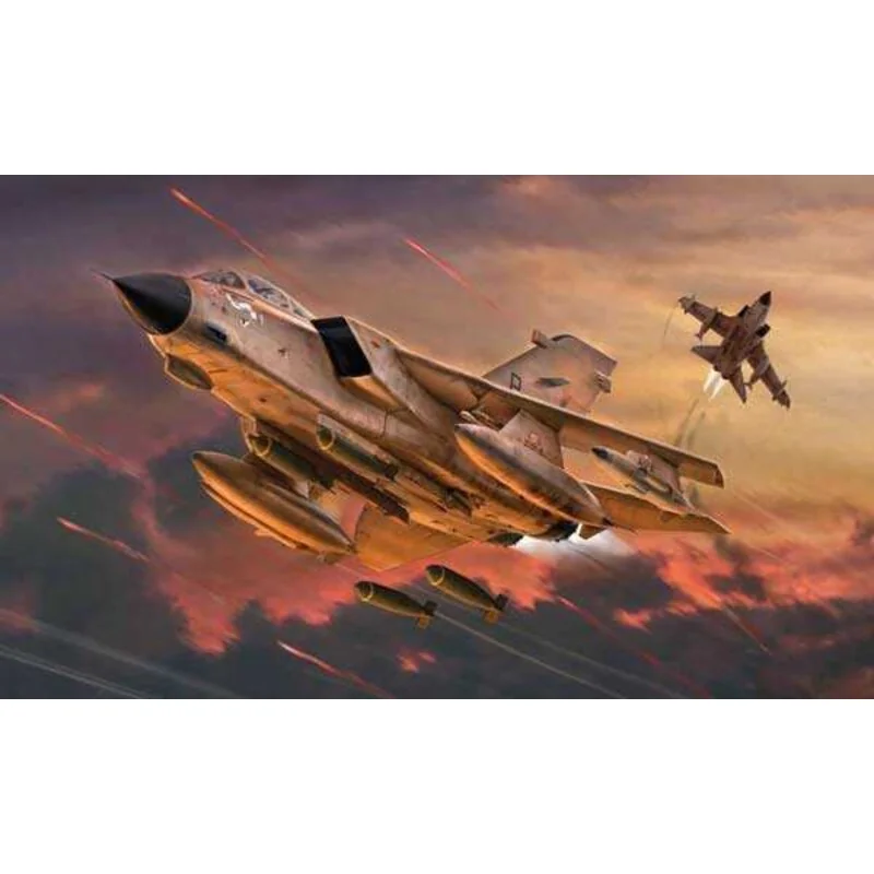 Panavia Tornado IDS Le multirôle Tornado est un avion de combat bimoteur à aile à balayage variable. Ce type d'avion est le frui