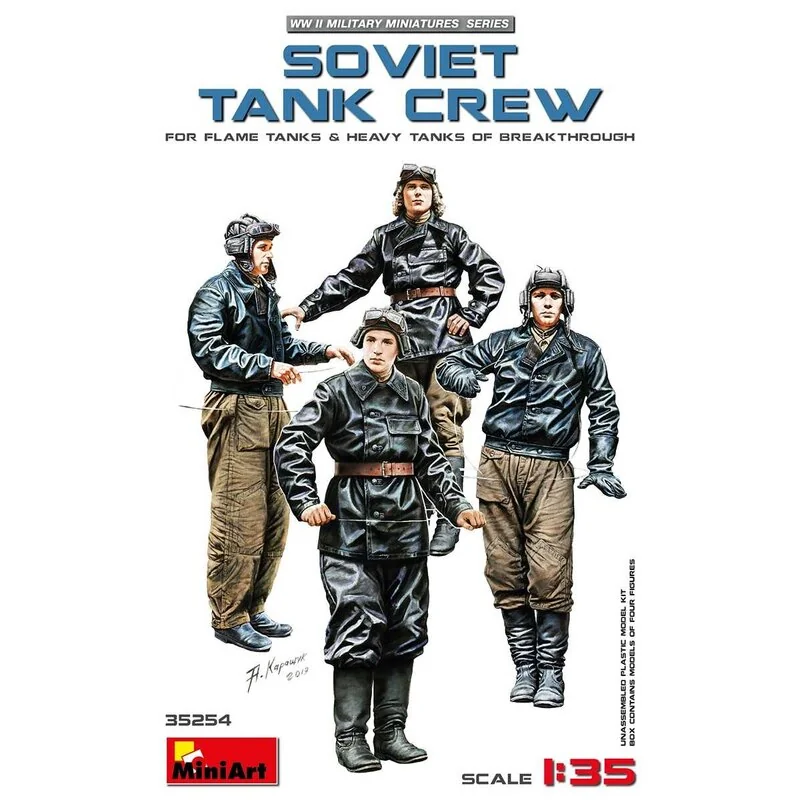 Soviet tank crew (WWII)(for Flame-thrower Tanks & Heavy Tanks of Breakthrough)