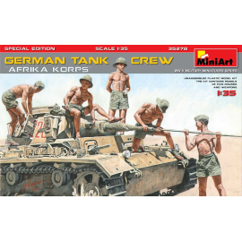 Figurine Afrika Korps German tank crew SPECIAL EDITION (WWII)