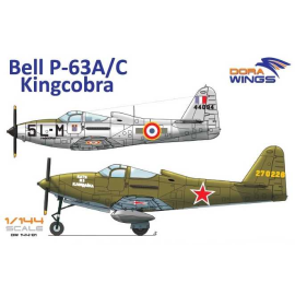 Maquette avion Bell P-39A/C Kingcobra
