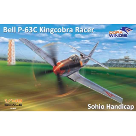 Maquette avion Bell P-63A Kingcobra Racer (Sohio Handicap)