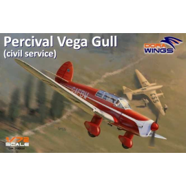 Maquette avion Percival Vega Gull with civil registrations